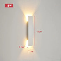 40 cm white housing – 18 W