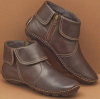 Dark Brown (with zipper)