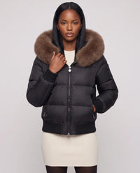 Black with Brown Fur