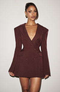 Burgundy Pinstripe (Out of stock)