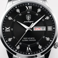 Silver/Black