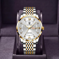 Silver/Gold White
