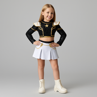 Black/Gold/White
