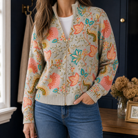 Gray Floral