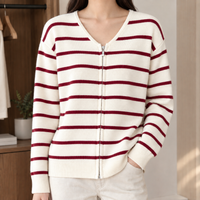Cream Burgundy