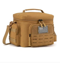 Khaki With Black Zipper