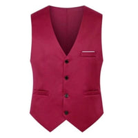 Wine Red Vest