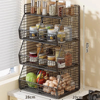 Black - 4-Tier (Double Column)