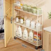 Mobile White Three-Tier (50×9cm)