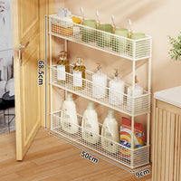 Floor Model Three-Tier White - 50x9cm