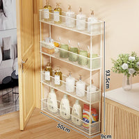 Floor Model Four-Tier White / 50x9 cm