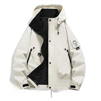 Beige-White