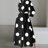 Black Polka Dot