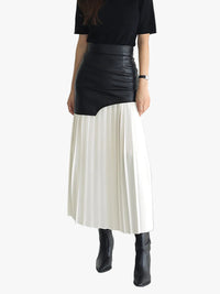 White with Black