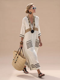 Beige Black